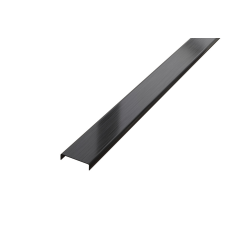  C profil - Szálcsiszolt Fekete - 40mm széles építőanyag