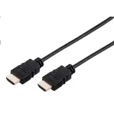 C-Tech HDMI 2.0 Összekötő Fekete 2m CB-HDMI2-2 kábel és adapter