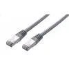 C-Tech UTP CAT5E Összekötő Szürke 50cm CB-PP5F-05