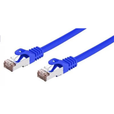 C-Tech UTP CAT6 Összekötő Kék 50cm CB-PP6F-05B kábel és adapter