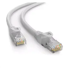C-Tech UTP CAT6 Összekötő Szürke 10m CB-PP6-10 kábel és adapter