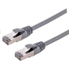 C-Tech UTP CAT6A Összekötő Szürke 50cm CB-PP6A-05 (CB-PP6A-05)
