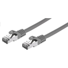 C-Tech UTP CAT7 Összekötő Szürke 5m (CB-PP7-5) kábel és adapter