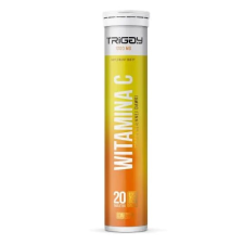 C-vitaminnal dúsított narancsízű pezsgőtabletták - 20 db vitamin és táplálékkiegészítő