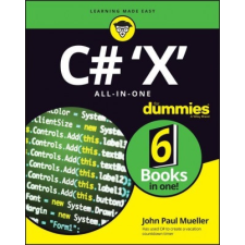  C# 'X' All-in-One For Dummies – John Paul Mueller idegen nyelvű könyv