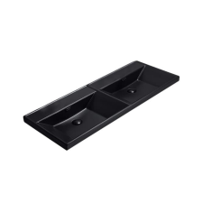 Cabinet washbasin SAT B-Way 121x46 cm black matt SATBW212046BKM szaniter