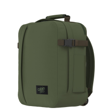 CABINZERO Classic TECH kabin méretű, laptoptartós utazó hátizsák 28l -Georgian Khaki számítógéptáska