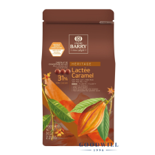 CACAO BARRY Lactée Caramel tejcsokoládé, karamel, 31%, 1kg sütés és főzés