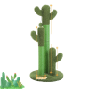  Cactus Cat karcolóoszlop, 83 cm magas, interaktív játékkal, AMT0066GN-XL, XL