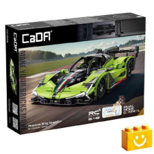  CaDA C51303W - Távirányítós Phantom Wing sportautó - 100% technic-kompatibilis építőjáték barkácsolás, építés
