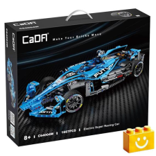 Cada CaDA C64004W – Formula-E versenyautó – 100% technic-kompatibilis építőjáték barkácsolás, építés