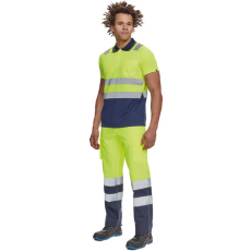  CADIZ HV galléros póló sárga/navy 3XL
