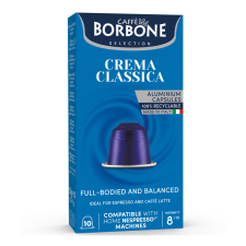 Caffé Borbone Crema Classica alumínium Nespresso kapszula 10 db kávé