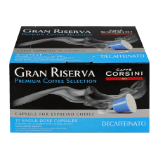 CAFFÉ CORSINI Caffé Corsini Dcc132 Gran Riserva Decaffeinated  kávékapszula Nespresso kávéfőzőhöz kávé