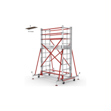 Cagsan CAGSAN Telesafe XLN Profi 2x10 fokos kétrészes állvány (Munkamagasság: 5,8m) létra és állvány