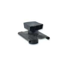 Cairox PVC TETŐSAPKA FEKETE CTP160B hűtés, fűtés szerelvény