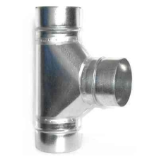 Cairox Szellőzőidom T125mm spiko hűtés, fűtés szerelvény