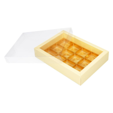 Cake Masters Cake-Masters bonbon doboz, arany, 12 db-os, 16×12 cm sütés és főzés