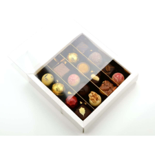 Cake Masters Cake-Masters bonbon doboz, fehér, 145x145 mm sütés és főzés