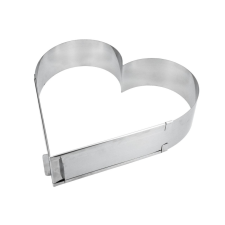 Cake Masters Cake-Masters szív alakú tortakeret, állítható, 29-38cm sütés és főzés