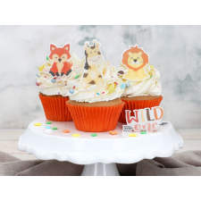 Cake Masters Cake-Masters tortadísz, állatok, ostyapapír, 16 db sütés és főzés