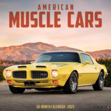 CAL 25 AMERICAN MUSCLE CARS 2025 WALL – WALL naptár, kalendárium