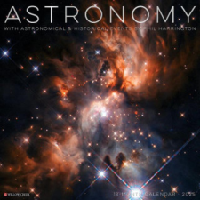  CAL 25 ASTRONOMY 2025 WALL – WALL naptár, kalendárium