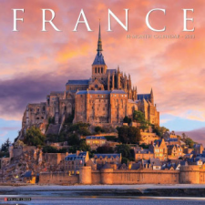 CAL 25 FRANCE 2025 WALL – WALL naptár, kalendárium