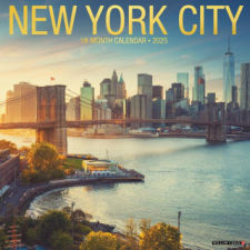 CAL 25 NEW YORK CITY 2025 WALL – WALL naptár, kalendárium