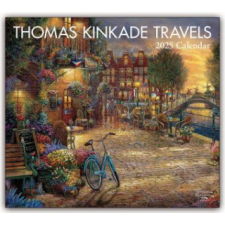 CAL 25 THOMAS KINKADE TRAVELS DLX – WALL naptár, kalendárium