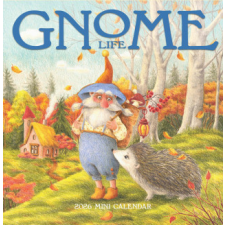  CAL 26 GNOME LIFE – MINI WALL (Kalendář) naptár, kalendárium