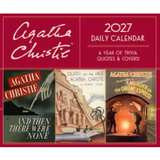  CAL 27 AGATHA CHRISTIE – DAILY (Naptár) naptár, kalendárium