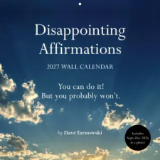  CAL 27 DISAPPOINTING AFFIRMATIONS – WALL (Naptár) naptár, kalendárium