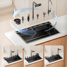  Calandria multifunkciós rozsdamentes mosogató mosogatótálca