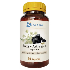 Caleido Ánizs+Aktív szén kapszula 60db gyógyhatású készítmény