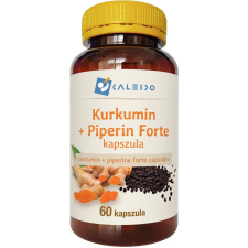 Caleido Kurkumin+Piperin forte kapszula 380mg kurkumin + 2,375mg piperin vitamin és táplálékkiegészítő