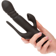 CALEXOTICS - TRIPLA EUFÓRIA VIBRÁTOR FEKETE vibrátorok