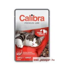 Calibra Cat Premium Adult Chicken & Beef 100g alutasakos macskaeledel macskaeledel