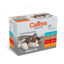 Calibra Cat Premium Adult Pouches Multipack 12x100g macskaeledel