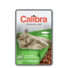  Calibra Cat Premium Sterilised Salmon 100g macskaeledel