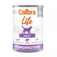 Calibra Dog Life konzerva pro dospělé psy s jehněčím 400 g kutyaeledel