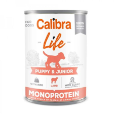 Calibra Dog Life Puppy & Junior Lamb & rice konzerv 400g kutyaeledel