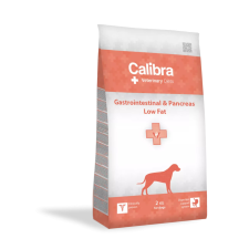 Calibra VD Dog Gastrointestinal&Pancreas Low Fat 2kg kutyaeledel
