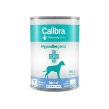 Calibra VD Dog konzerv Hypoallergenic Insect & Salmon 400 g kutyaeledel