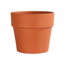 Calima agyagcserép terrakotta 24cm kerti tárolás