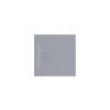  Calima zuhanytálca 90x90, szürke, csúszásmentes+