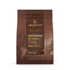 Callebaut Ecuador tejcsokoládé, 39%, 2,5kg sütés és főzés