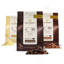 Callebaut Étcsokoládé pasztillák 811&#039; Callebaut, 54.5% - 500 g csokoládé és édesség