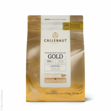 Callebaut Fehércsokoládé karamellel 2,5 kg Callebaut Gold sütés és főzés