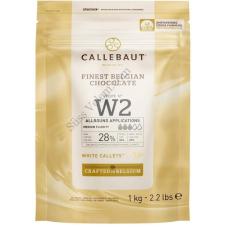 Callebaut Fehércsokoládé pasztilla (korong) 1 kg Callebaut W2 sütés és főzés